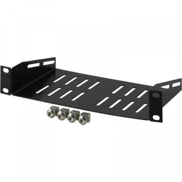 1U vented shelf for 10 Inch SOHO Rack