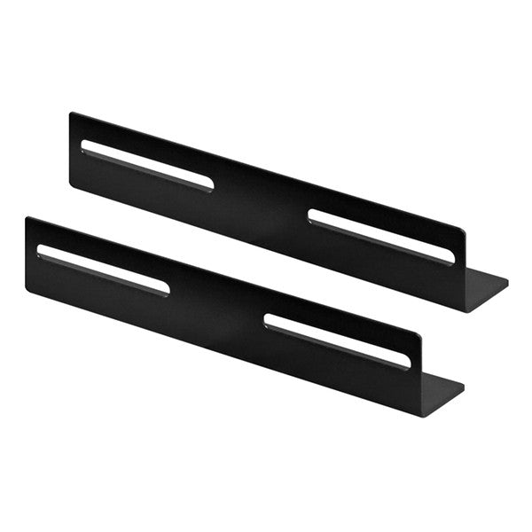 L-Bracket, 2 pieces, suitable for 450mm deep server and patch cabinets