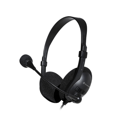 USB Computer Headset Wired Over Ear Headphones Home, Office, Skype, Zoom, Inline Control