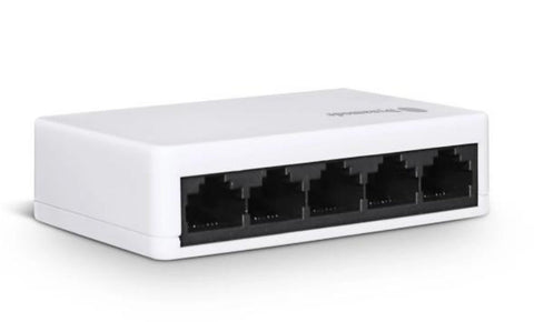 5 Port Fast Ethernet 10/100 Desktop - Wall Mount Switch Hub (SW50010-D)