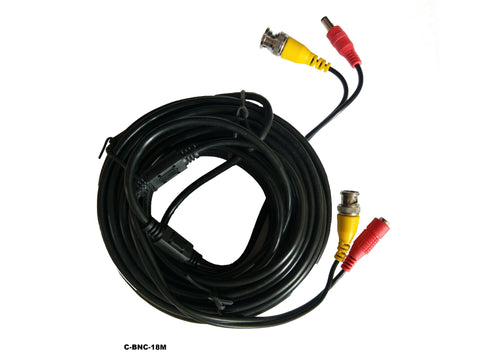 18m BNC Shotgun Cable (CCTV) HD Copper
