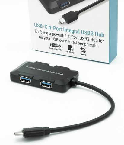 USB Type-C to 4-Port USB3 Hub (C-TC-USB3HUB)