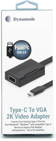 USB Type-C to VGA Video Adapter (C-TC-VGA)