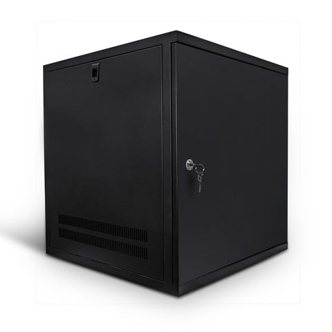 12U 19 inch Deep Wall Mount Network Data Cabinet W/Solid Front Door (WxDxH) 550x550x600mm