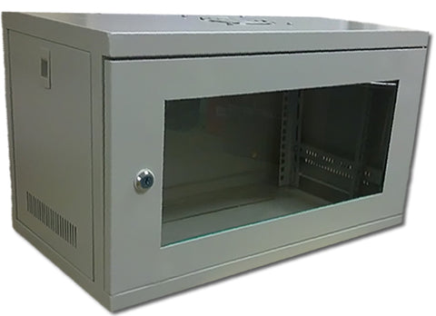 6U 19 inch Wall Mount N Series Network  Data Cabinet  Rack (WxDxH) 550x450x320mm - Grey