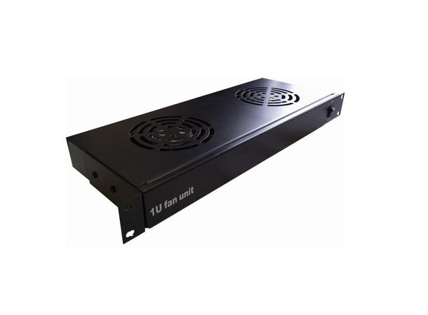 1U 19" 2 WAY RACK-MOUNT FAN TRAY