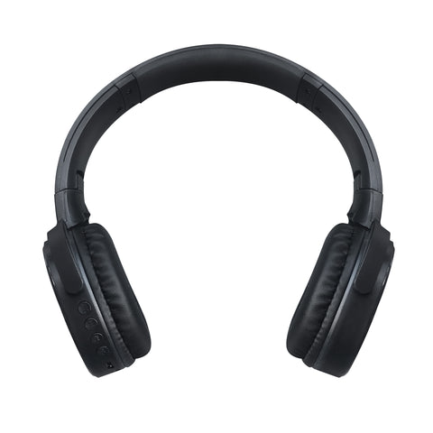 Bluetooth 4.0 Foldable Stereo Headphones with Active Noise Cancellation - Black