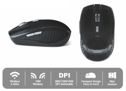 2.4 GHz Wireless Cordless Mouse Mice Optical Scroll For PC Laptop Computer + USB
