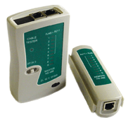 Cat5e cable tester – tests RJ45, RJ11, USB etc.. Cables