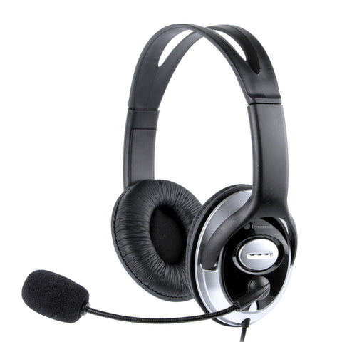 Plug n’ Play Stereo Headset & Microphone - Full Ear - USB