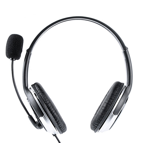 Plug n’ Play Stereo Headset & Microphone - Full Ear - USB