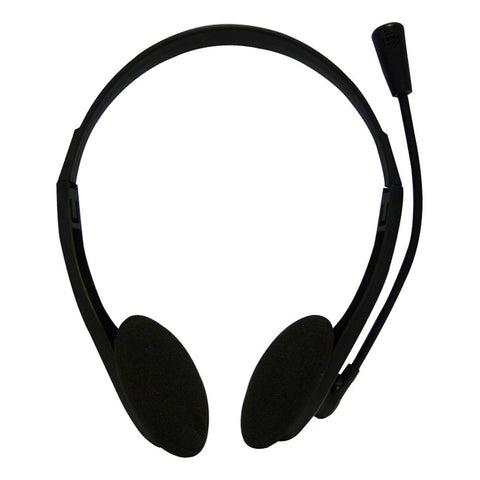 STEREO HEADSET & MICROPHONE - 3.5MM JACK/S