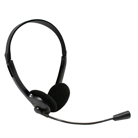 STEREO HEADSET & MICROPHONE - 3.5MM JACK/S