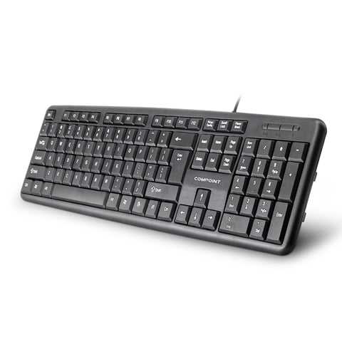 Full size Black Standard USB Keyboard