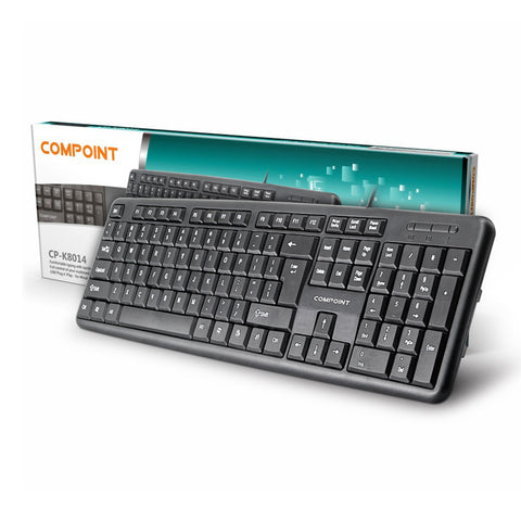 Full size Black Standard USB Keyboard