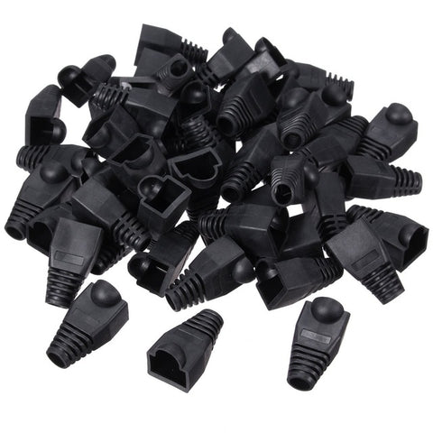RJ45 BOOTS - Black - Bag of 100