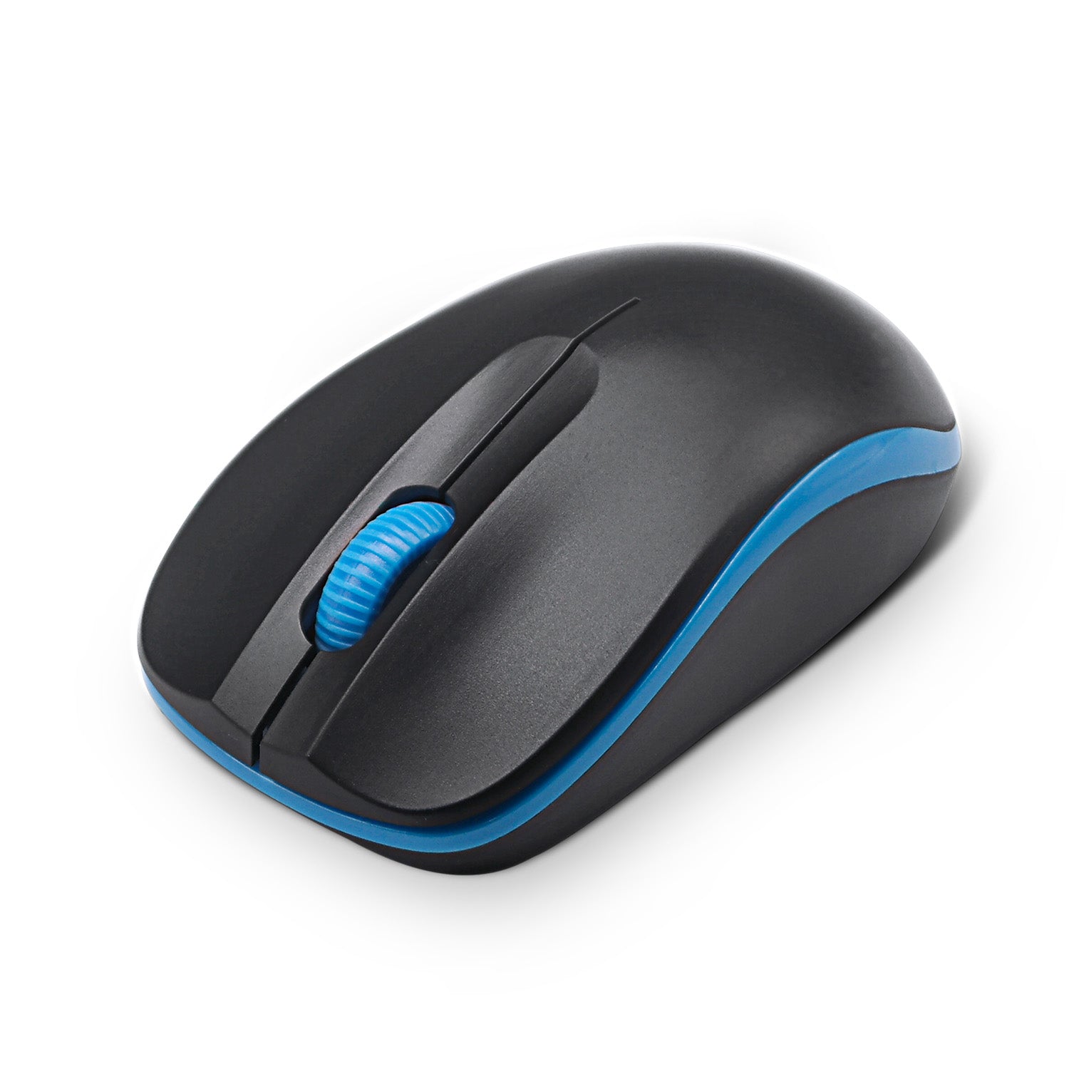 2.4 GHz Black / Blue Wireless Cordless Mouse Mice Optical Scroll For PC Laptop Computer + USB