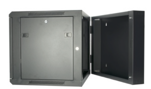 9U 19 inch Wall Mount N Series Network  Data Cabinet  Rack (WxDxH) 550x600x460mm - Dual Section