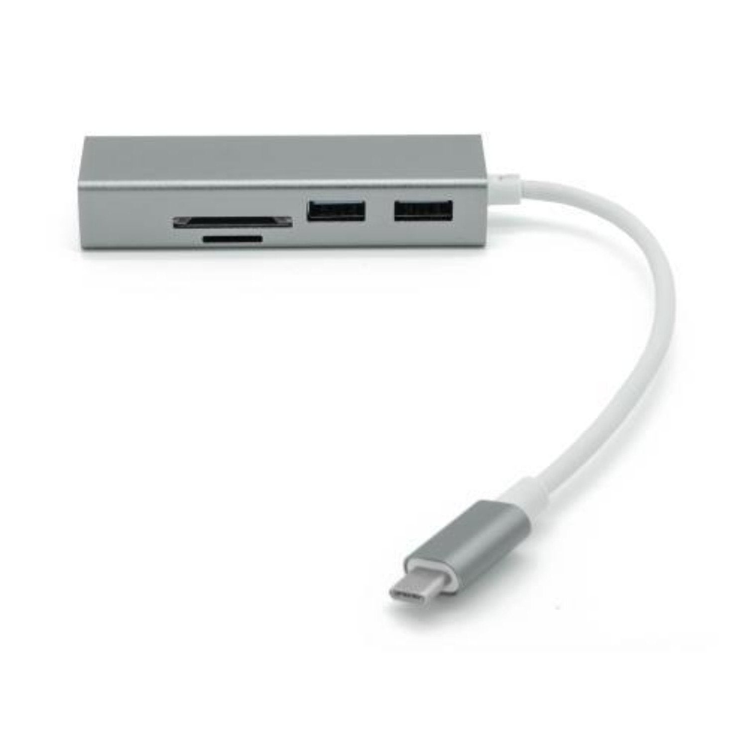 USB Type-C to USB3 Hub and Card Reader Adapter (C-TC-HUB4CR)