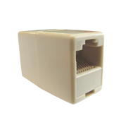 RJ45 Ethernet inline Coupler Extenders Network - White