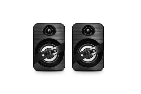 MULTIMEDIA COMPACT STEREO SPEAKERS - USB Powered - Portable