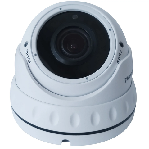 B-secure 2.1MP 1080P/960H 4in1 White Dome CCTV Camera - Varifocal