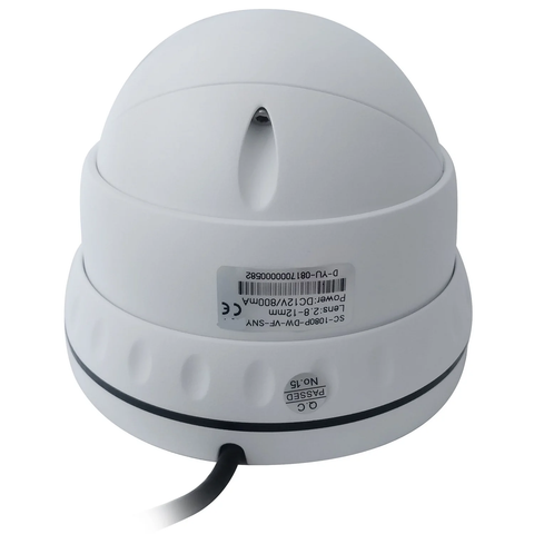 OEM STARVIS 1080P/960H 4in1 White Dome CCTV Camera - Varifocal