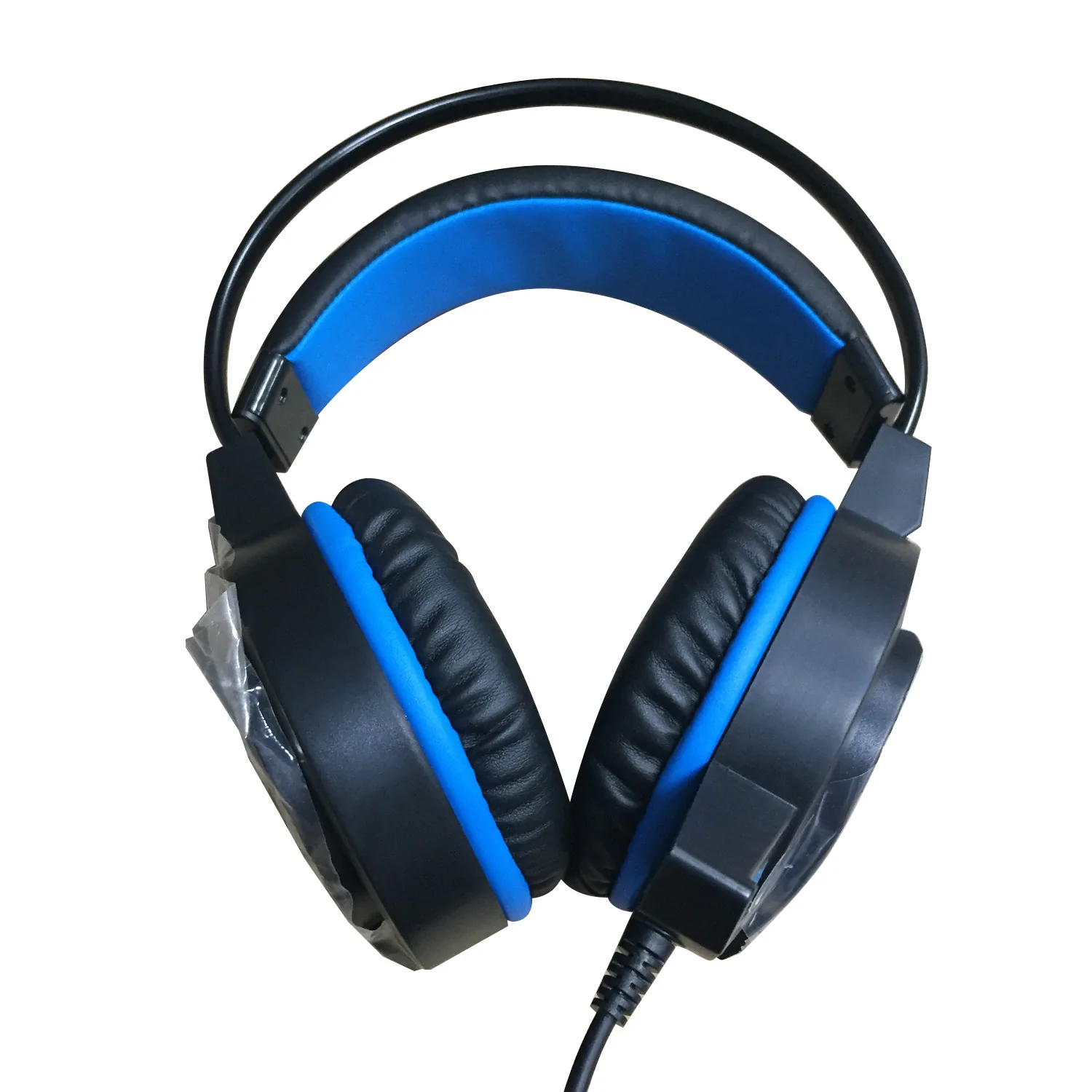 Black & Blue Gaming USB Stereo Headset & Microphone
