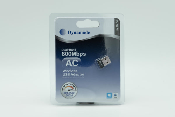 600Mbps Dual Band 802.11ac 2.4GHz 5GHz PC WiFi USB Adapter Network LAN Dongle UK