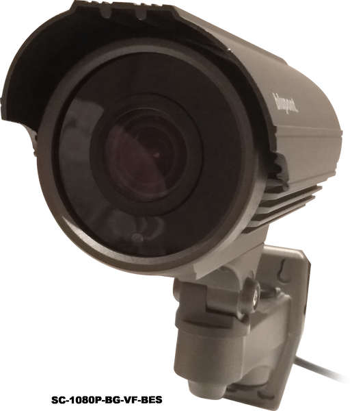 2.0MP 4in1 Grey Bullet CCTV Camera - Varifocal