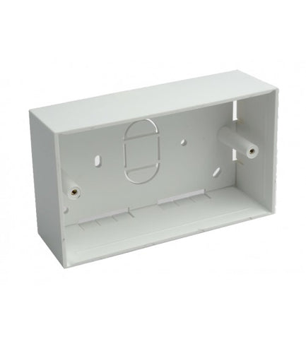 Double Gang Back Box (Surface Mount) 46mm