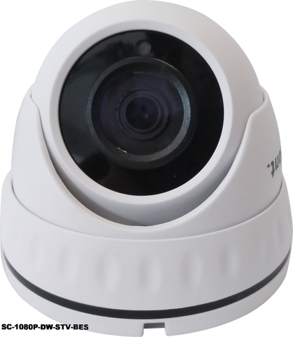 2.1MP 4 in 1 White Dome CCTV Camera