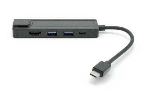 USB Type-C to HDMI 4K, Gigabit and USB3 Docking Station (C-TC-DK-HDMI)