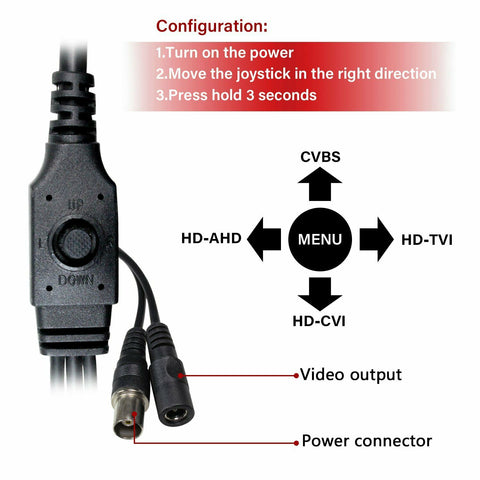 5MP/4MP 4in1 Grey Dome CCTV Camera - Fixed Lens