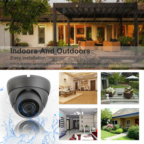 5MP/4MP 4in1 Grey Dome CCTV Camera - Fixed Lens