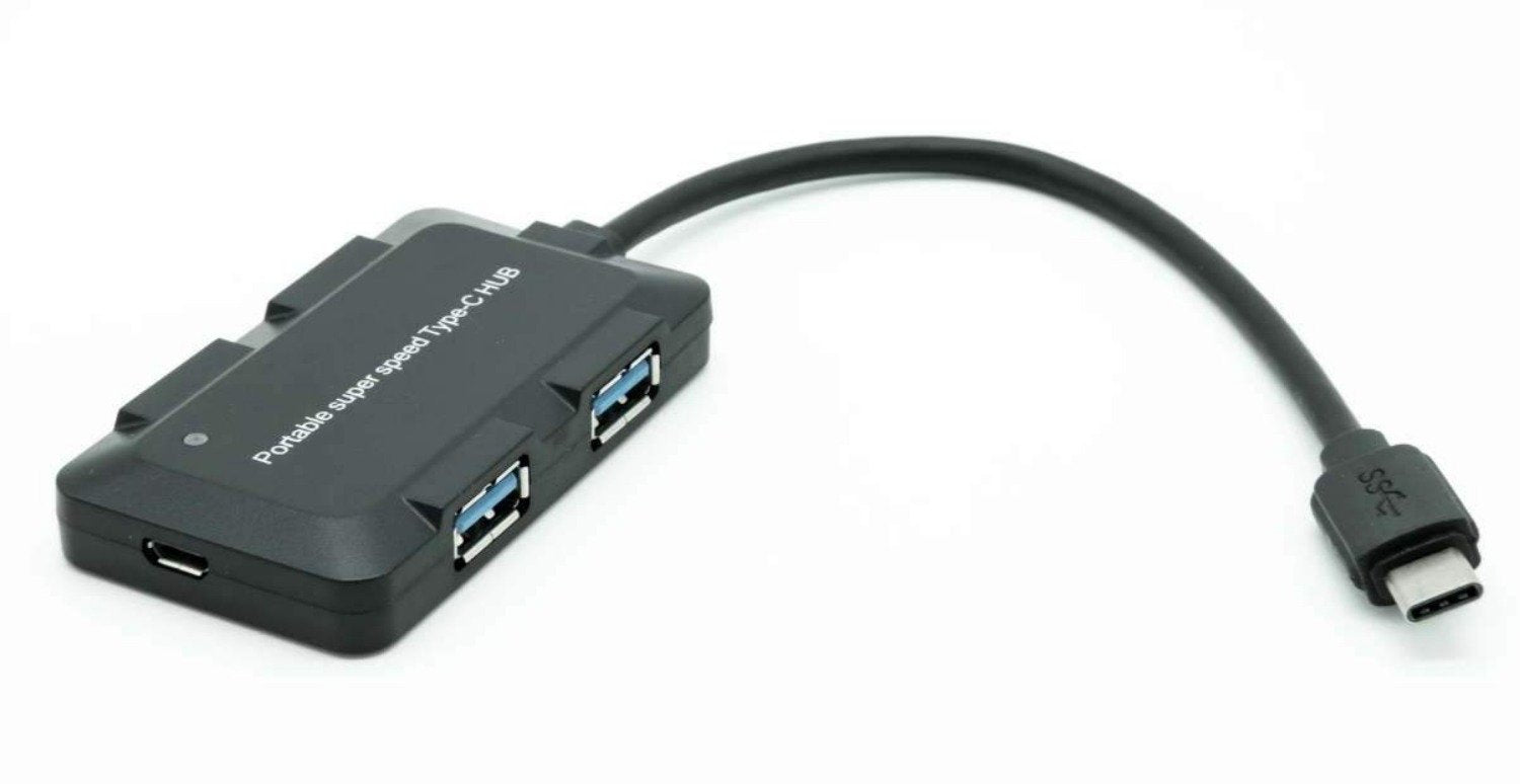 USB Type-C to 4-Port USB3 Hub (C-TC-USB3HUB)